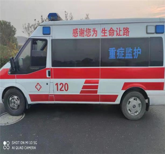 潢川救护车出租服务案例3